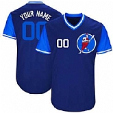 Cubs Blue Customized M&N New Design Jersey,baseball caps,new era cap wholesale,wholesale hats